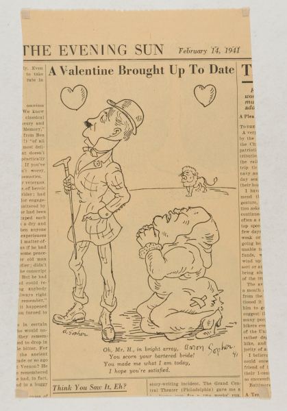 A VALENTINE BROUGHT UP TO DATE