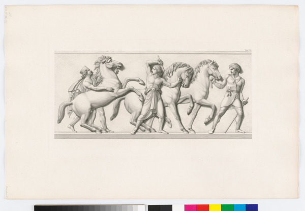 PLATE VIII FROM THE SERIES "THE TRIUMPH OF ALEXANDER"