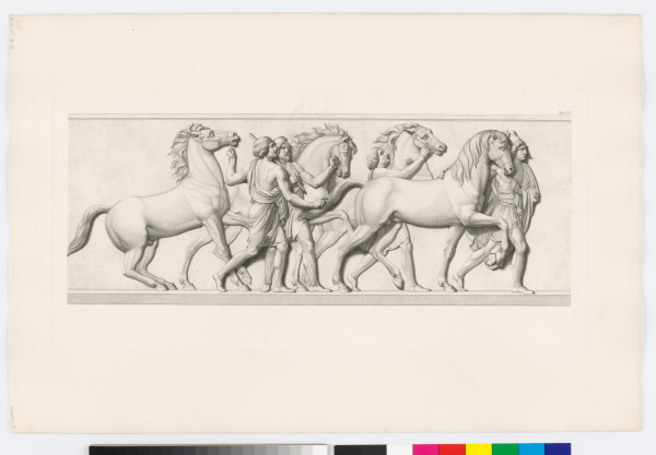 PLATE IX FROM THE SERIES "THE TRIUMPH OF ALEXANDER"