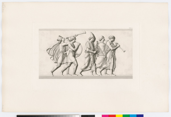 PLATE X FROM THE SERIES "THE TRIUMPH OF ALEXANDER"
