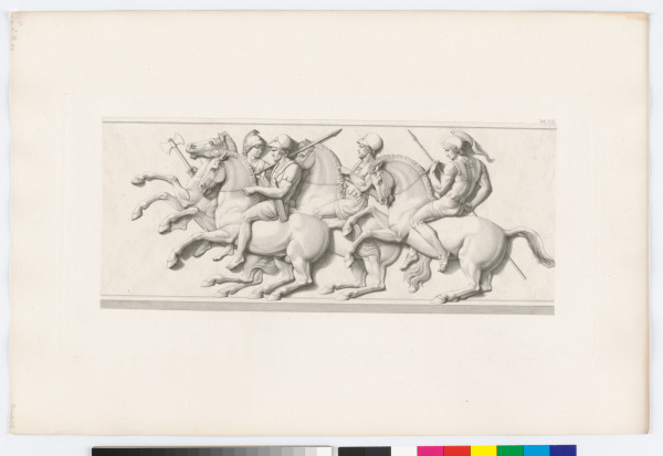 PLATE XIX FROM THE SERIES "THE TRIUMPH OF ALEXANDER"