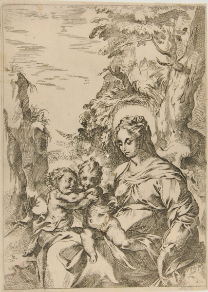 The Virgin and Child with St. John