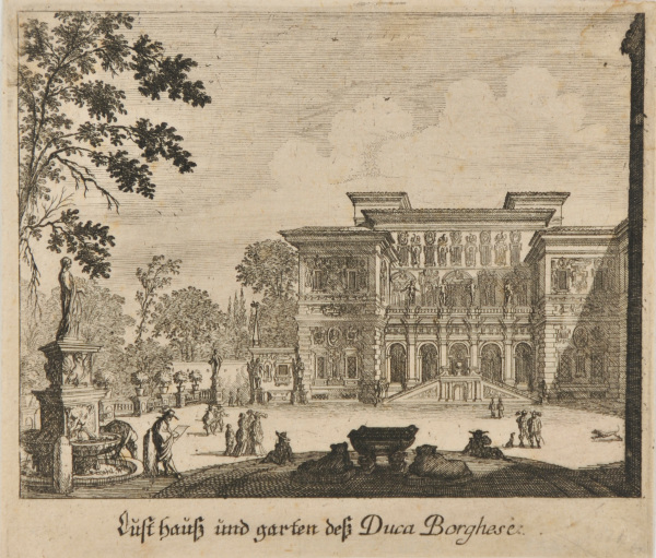 VILLA AND GARDEN OF THE DUKE OF BORGHESE