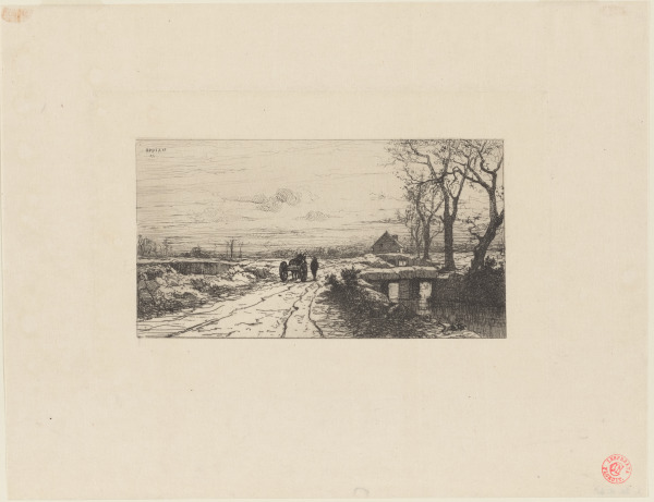 Chemin de l'Etang De Frignon (Isère)