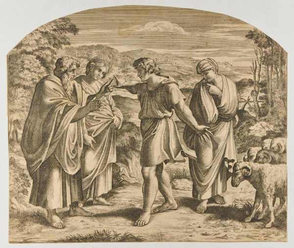 Jacob Reproving Laban