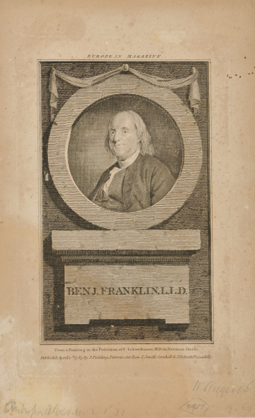 BENJAMIN FRANKLIN, L.L.D.