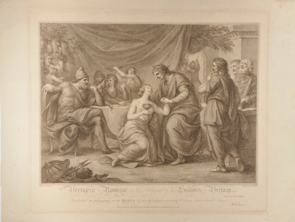 “Vortigern and Rowena” or “The Settlement of the Saxons in Britain”