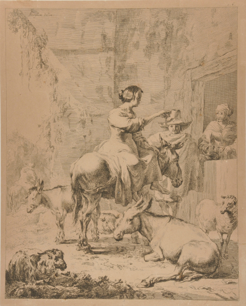 HALT AT THE INN DOOR