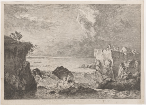 BREAK IN A DYKE IN HOLLAND