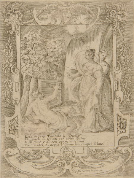 ECCO MISCIO TANTALO (TANTALUS TALKING TO DIANA)