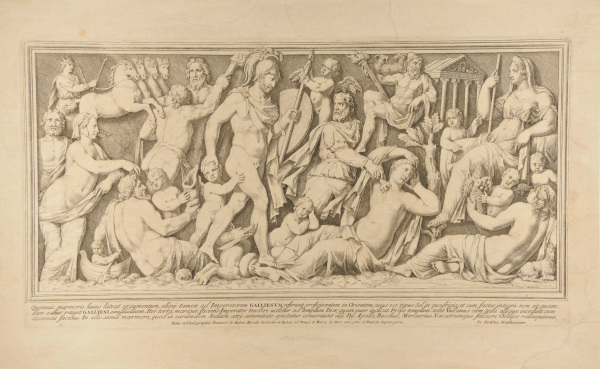 FRIEZE WITH ALLEGORICAL SCENE