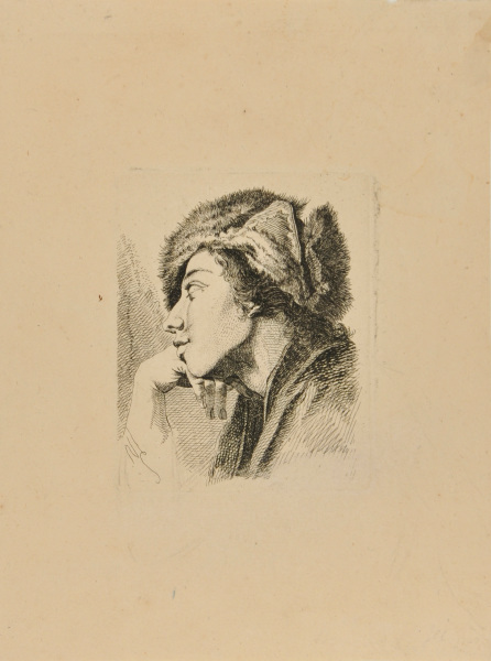 Man with Fur Cap