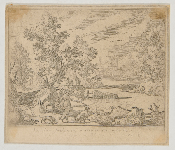 Apprehende Bravehiam . . . (Tobias and the Fish with Angel)