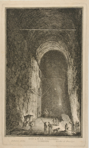 VIEW OF THE TUNNEL IN POSILLIPO