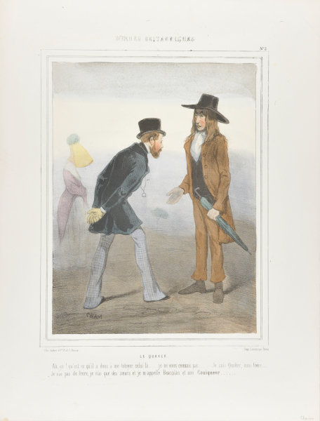Le Quaker (No. 2 of "Moeurs Britanniques")