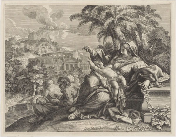 REST ON THE FLIGHT TO EGYPT