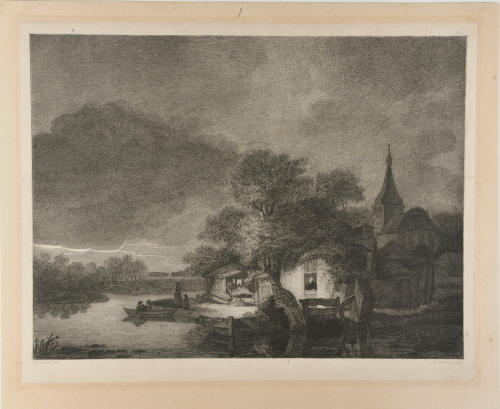 Landscape with Thunderstorm