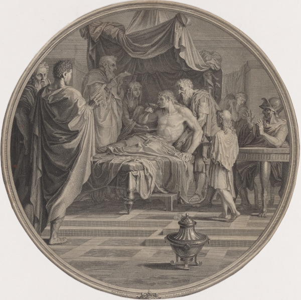 THE SICK-BED OF ALEXANDER
