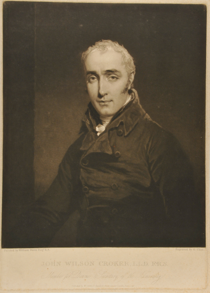 John Wilson Croker, L.L.D. F.R.S.