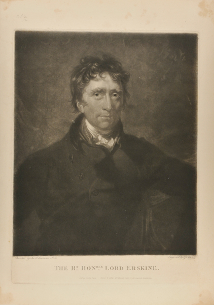 The Rt. Honorable Lord Erskine