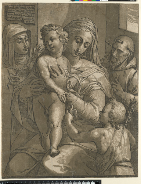 VIRGIN AND CHILD WITH SAINTS