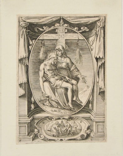 The Virgin Mourning over the Body of Christ