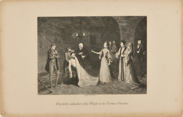 Elizabeth Confronted with Wyat in the Torture Chamber
