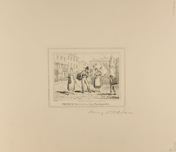 French Musicians or LesSavoyards