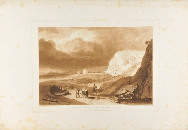 MARTELLO TOWERS NEAR BEXHILL, SUSSEX