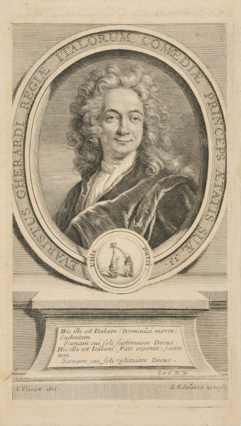 Evaristus Gherardi Regiae Italorum Comoediae Princeps Aetatis Suae 33