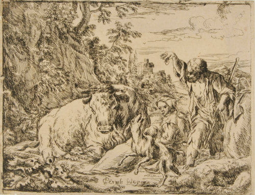 Landscape, with Shepherd and His Family