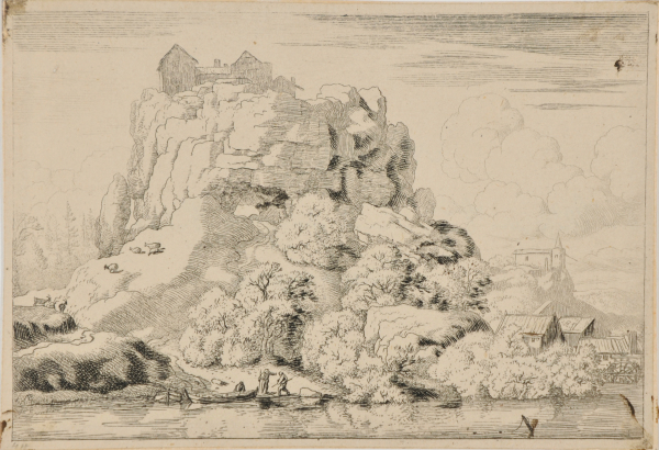 The River at the Foot of a Great Rock