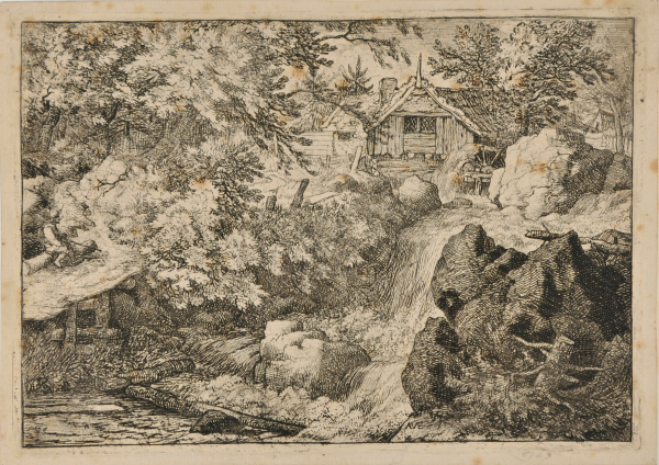 Cascade Near a Watermill