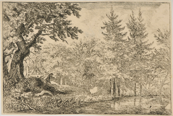 THE FISHERMAN BY THE LAKE