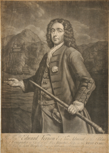 THE HONBLE. EDWARD VERNON ESQR. (ENGLISH ADMIRAL, 1684-1757)