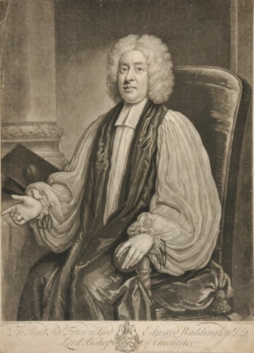 THE RIGHT REVD. FATHER IN GOD EDWARD WADDINGTON D.D. (BISHOP OF CHICHESTER, 1731)