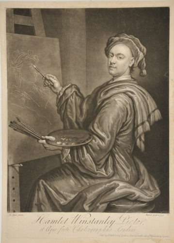 Hamlet Winstanley Pictor (English Painter and Etcher)