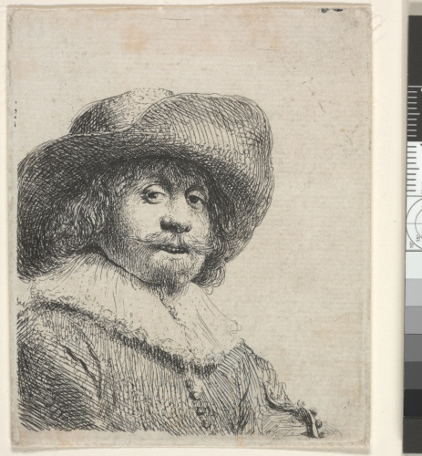 MAN IN A BROAD-BRIMMED HAT