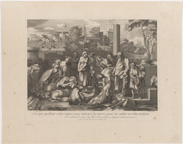 WHEN YOU LEFT YOUR REPAST TO REMOVE THE DEAD, TO CONCEAL THEM IN YOUR HOUSE, AND BURY THEM AT NIGHT, I OFFERED YOUR PRAYER TO THE LORD