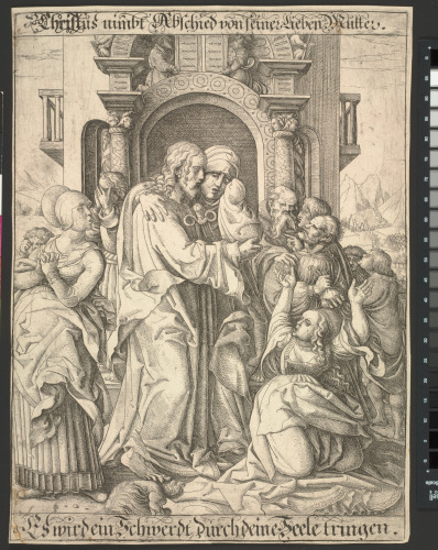 CHRIST TAKING LEAVE OF THE VIRGIN