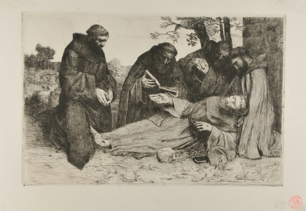 THE DEATH OF ST. FRANCIS