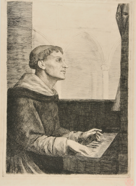 The Monk at the Organ