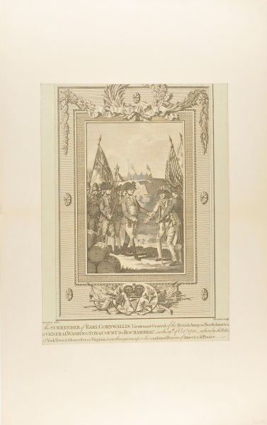 THE SURRENDER OF CORNWALLIS AT YORKTOWN