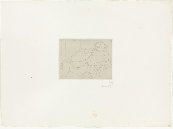 NUDE SLEEPING ASKEW, LEGS FOLDED