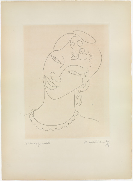 MARTINIQUAISE, STUDY FOR "FLEURS DU MAL"