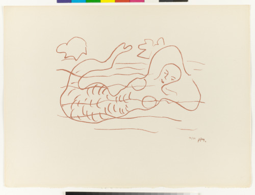 MERMAID, STUDY FOR "I WISH TO DRAG MY PAIN THE LENGTH OF FRANCE"