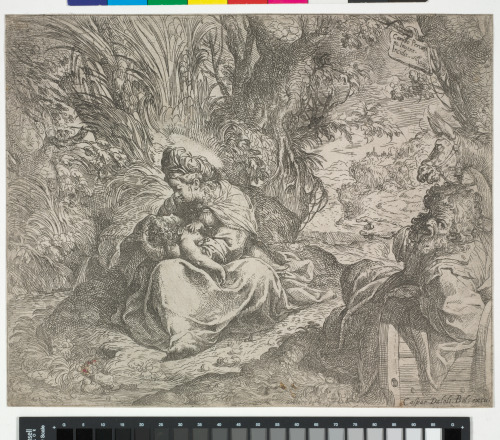 REST ON THE FLIGHT INTO EGYPT