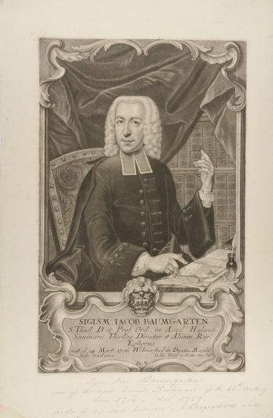 SIEGMUND JACOB BAUMGARTEN