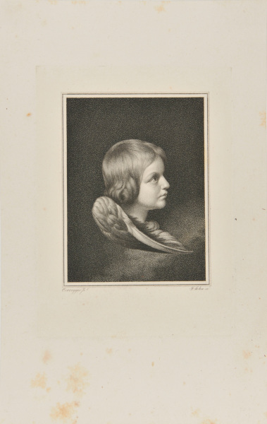 HEAD OF CUPID, TURNED TO RIGHT