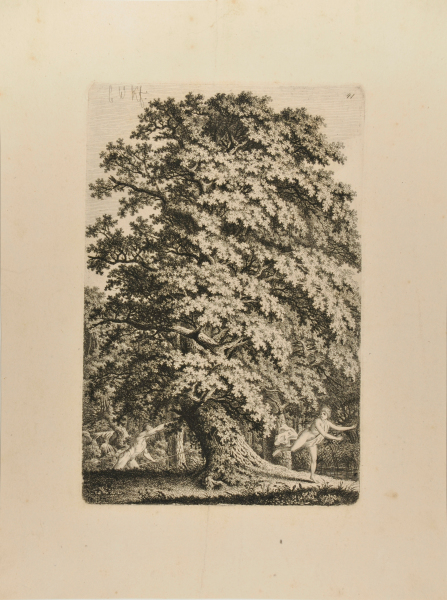 ARCADIAN LANDSCAPE WITH A YOUTH CHASING A NYMPH